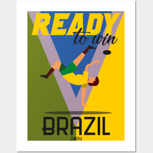 World Cup 2014 Brazil Artwork Posters and Art